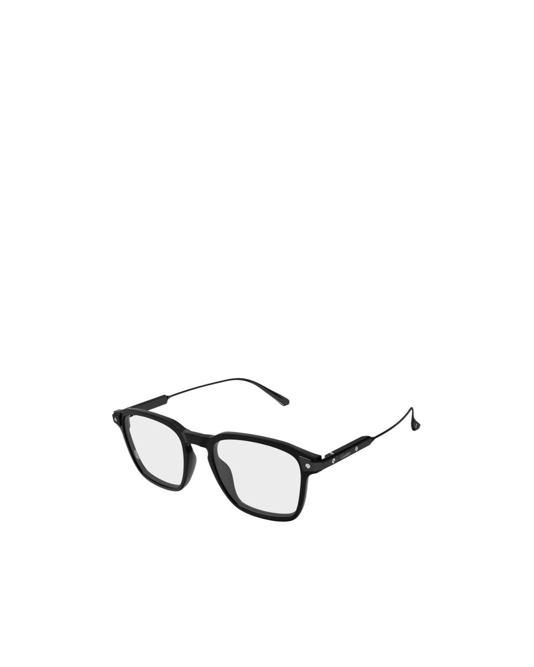 Cartier White Tortoiseshell-Pattern Glasses for men