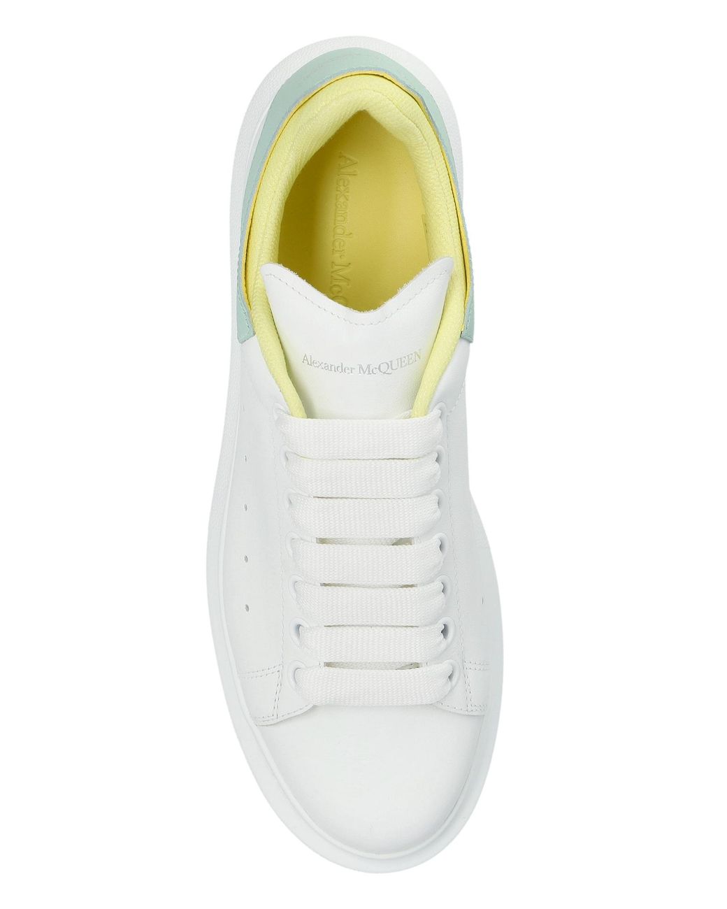 McQueen White Low-Top Sneakers