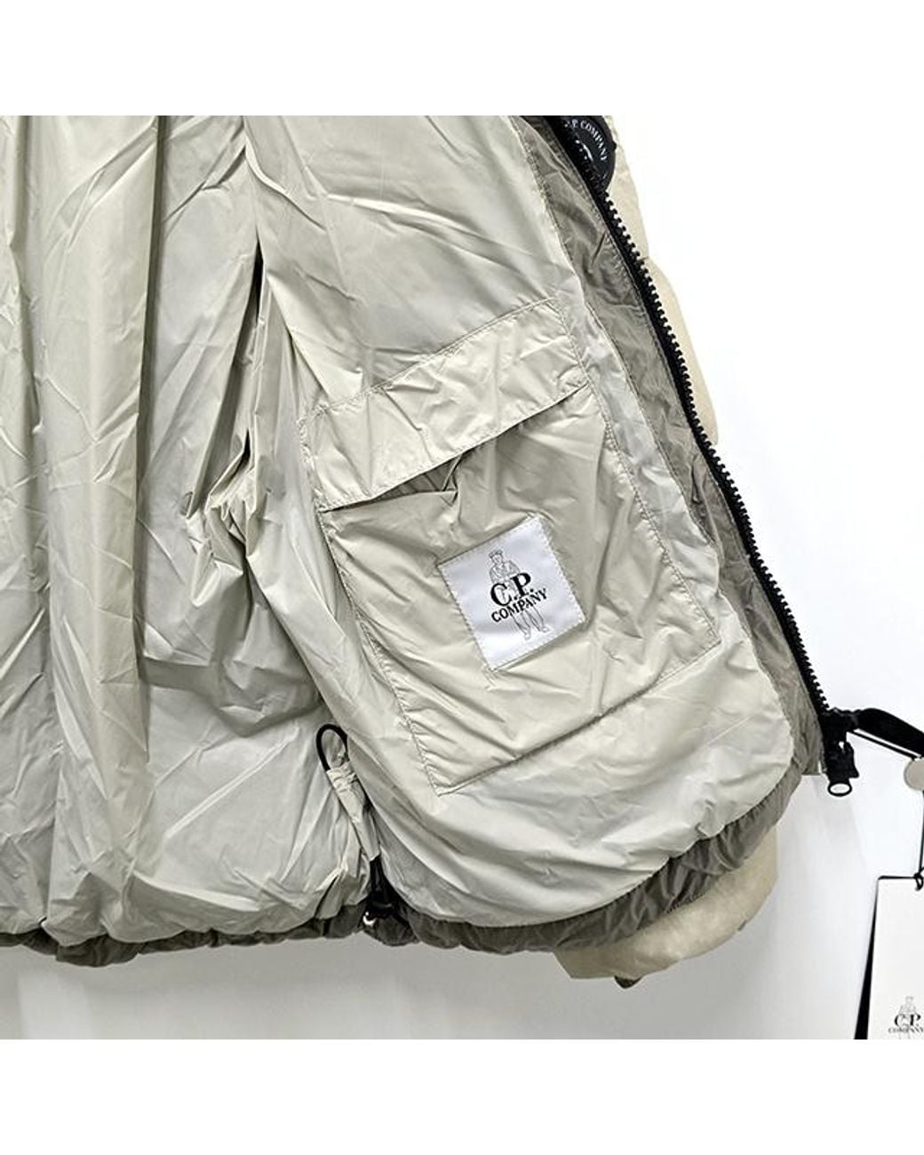 C P Company Multicolor Quilted Down Jacket for men
