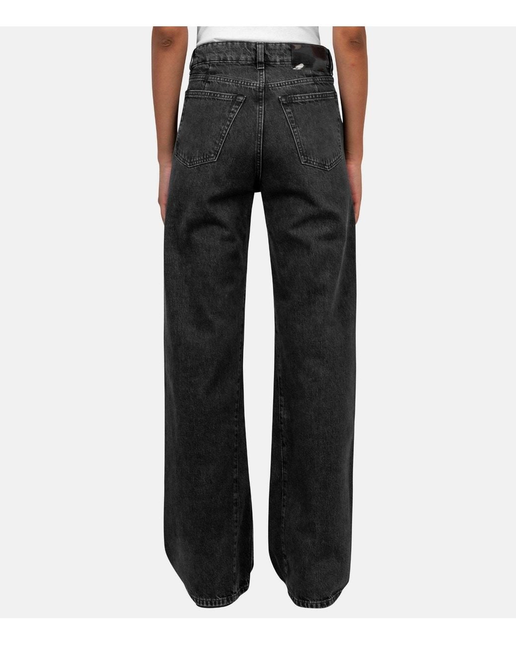 Our Legacy Gray Treble Cut Wide Leg Jeans