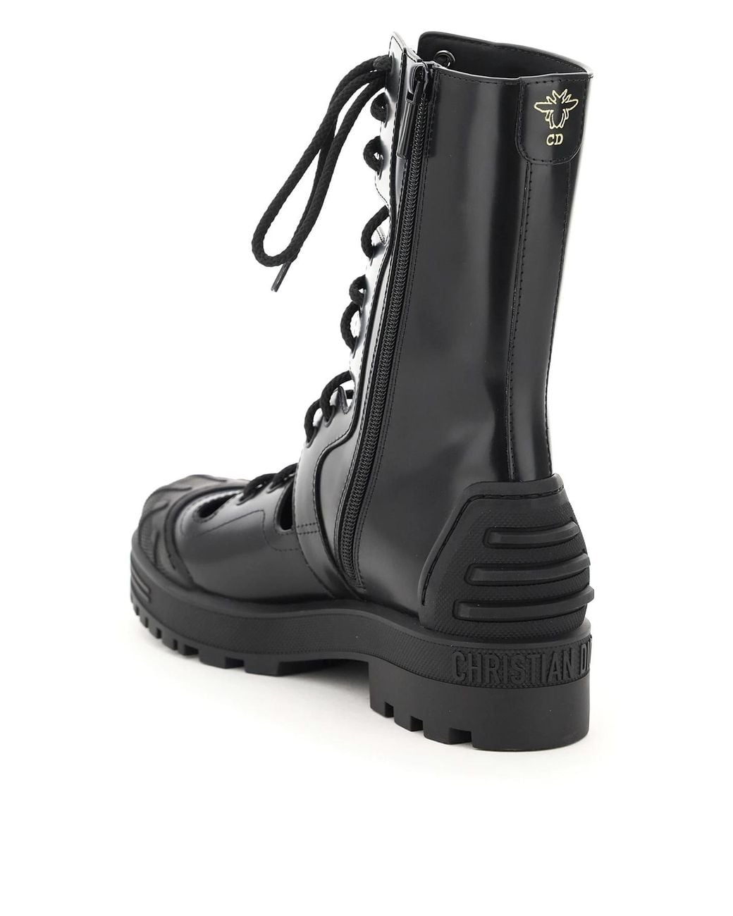 Dior Black Laced Boots