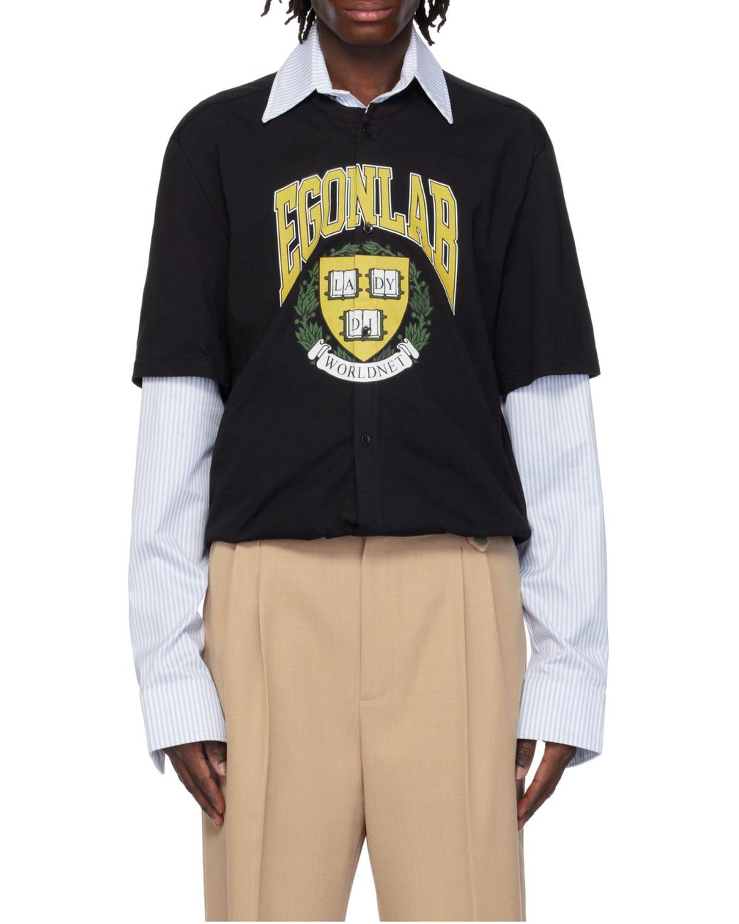 Egonlab X Worldnet Joint T-Shirt Shirt for Men | Lyst