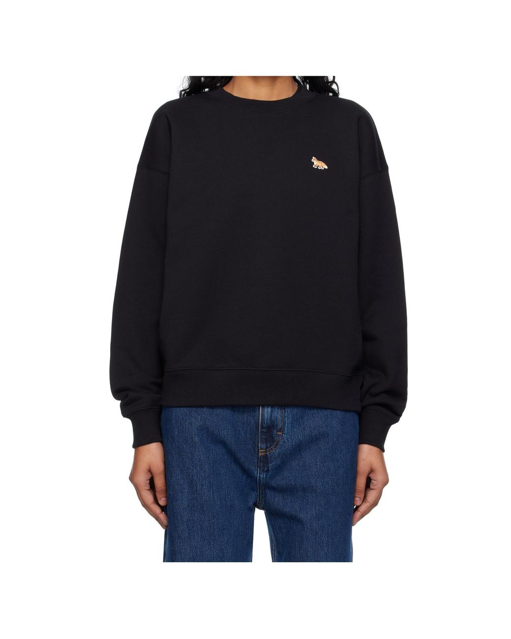 Maison Kitsuné Blue Maison Kitsuné Baby Fox Comfort Sweatshirt