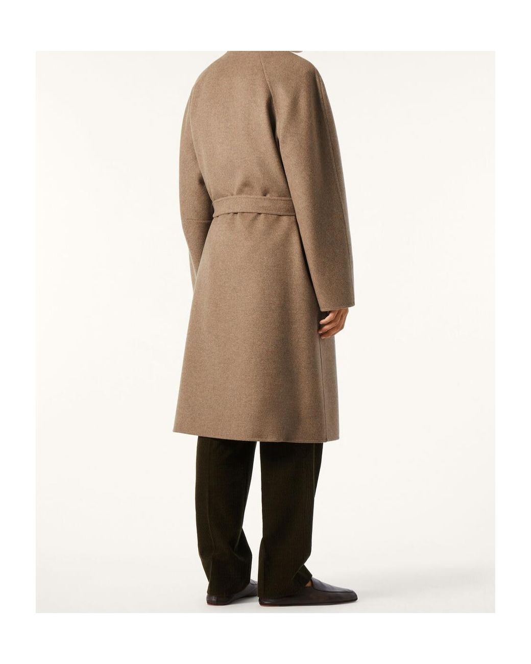 Loro Piana Brown Owen Coat for men