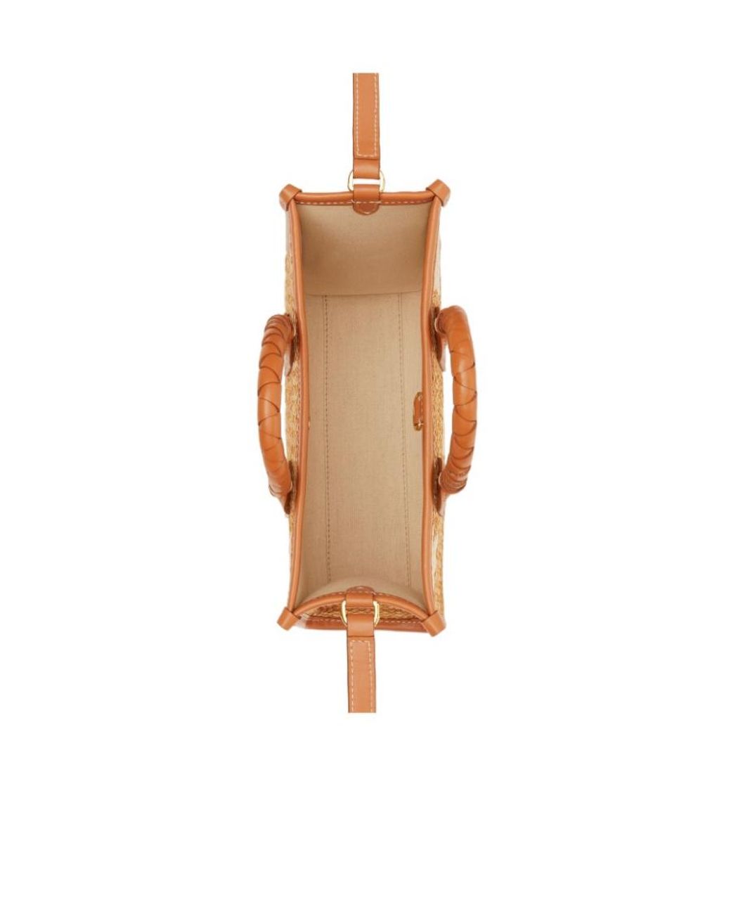 Burberry Brown Freya Mini Tote Bag