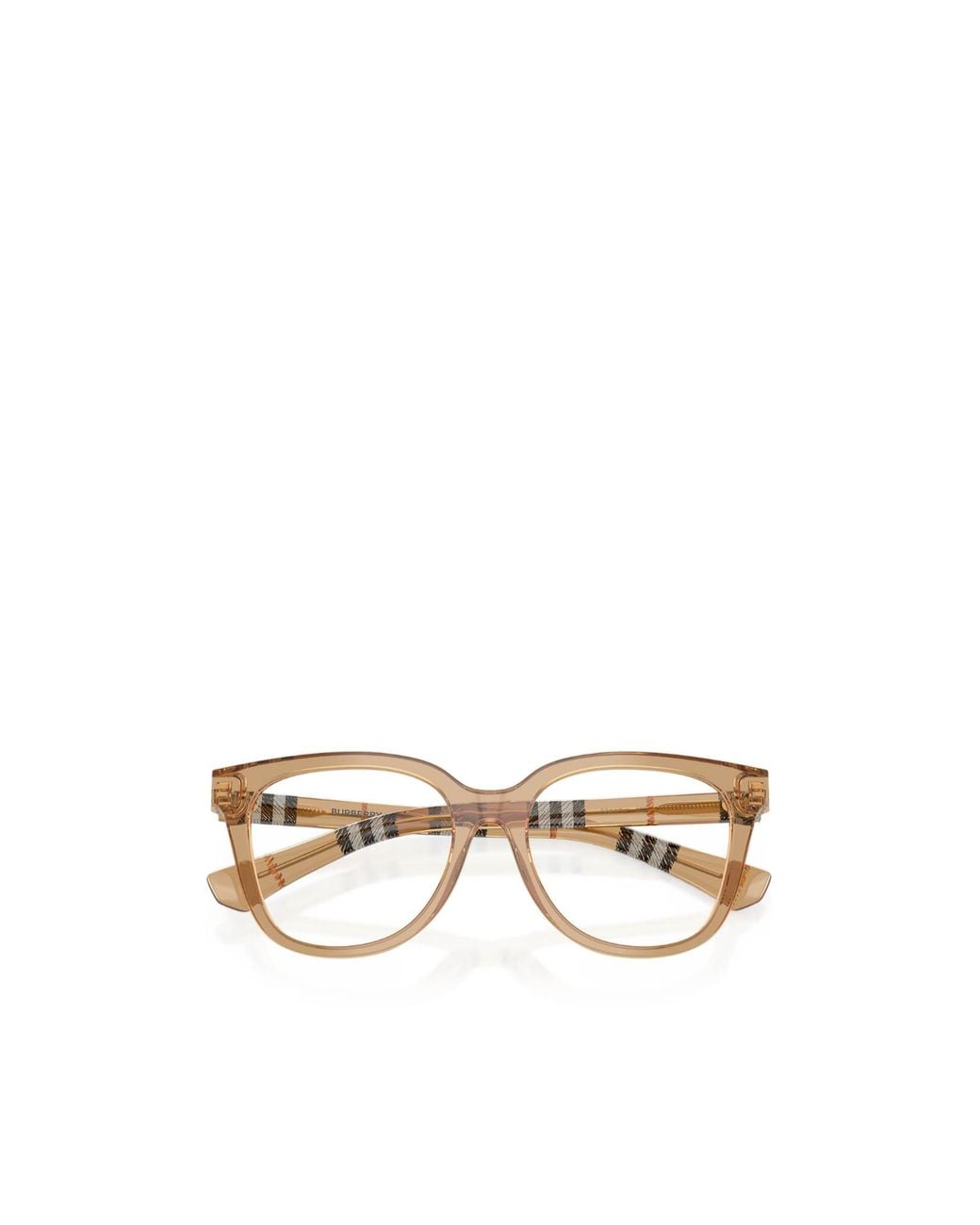 Burberry Metallic Geometric Non-Prescription Glasses