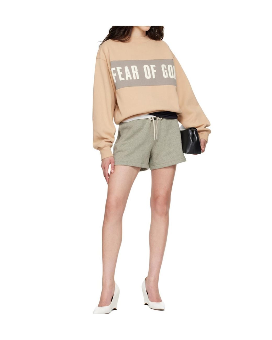 Fear Of God Natural Paneled Classic Sweatshirt