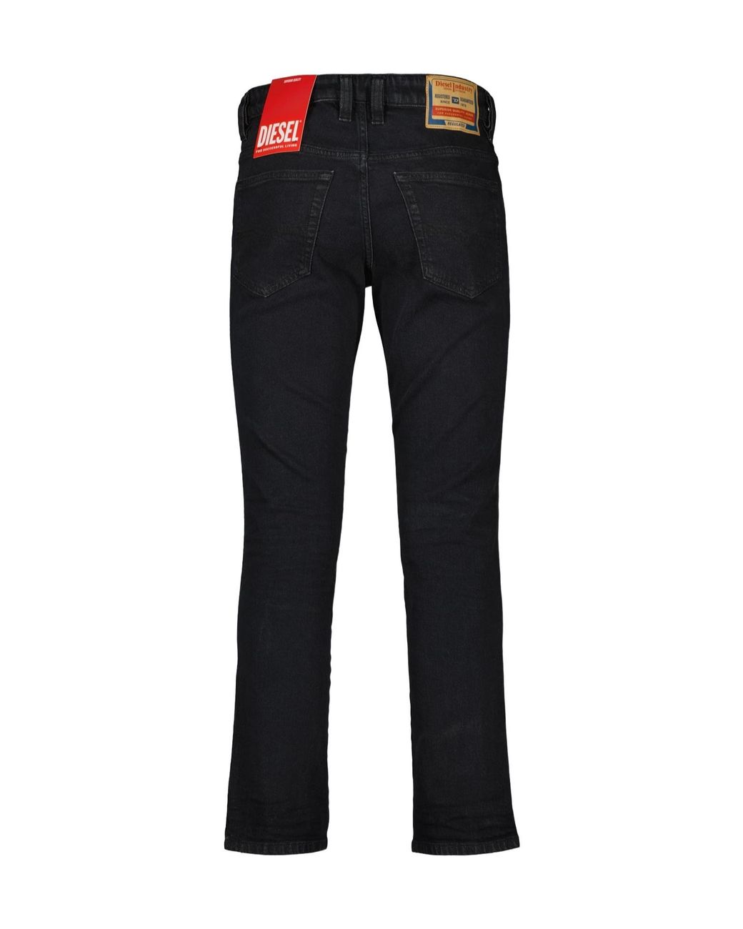 DIESEL Black D-Vyl 1993 Straight-Leg Jeans for men