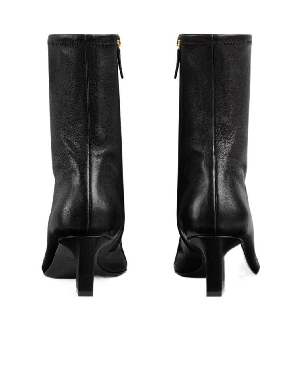 Gucci Black Signora Square Toe Boots