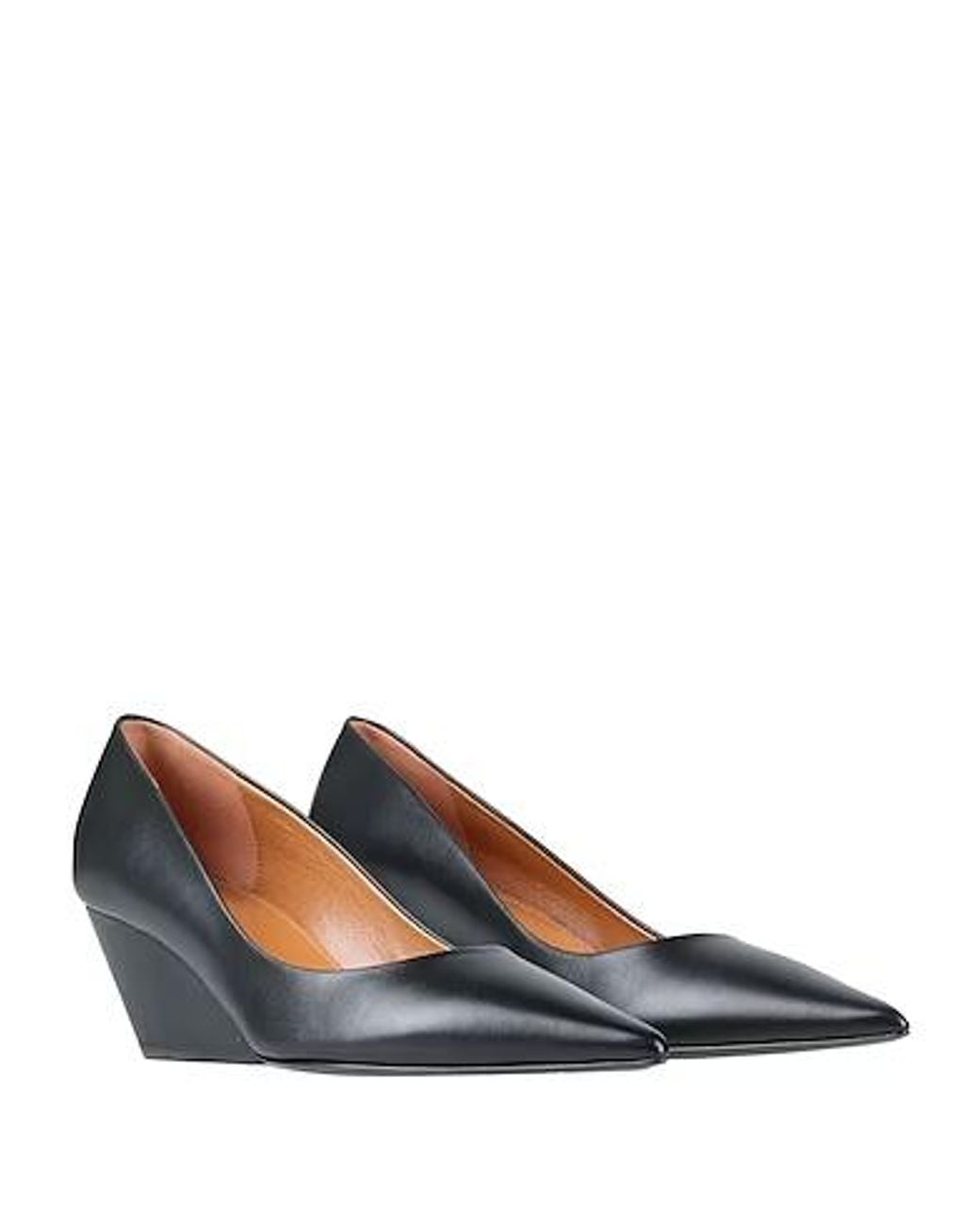 Marni Blue Nappa Leather High Heels