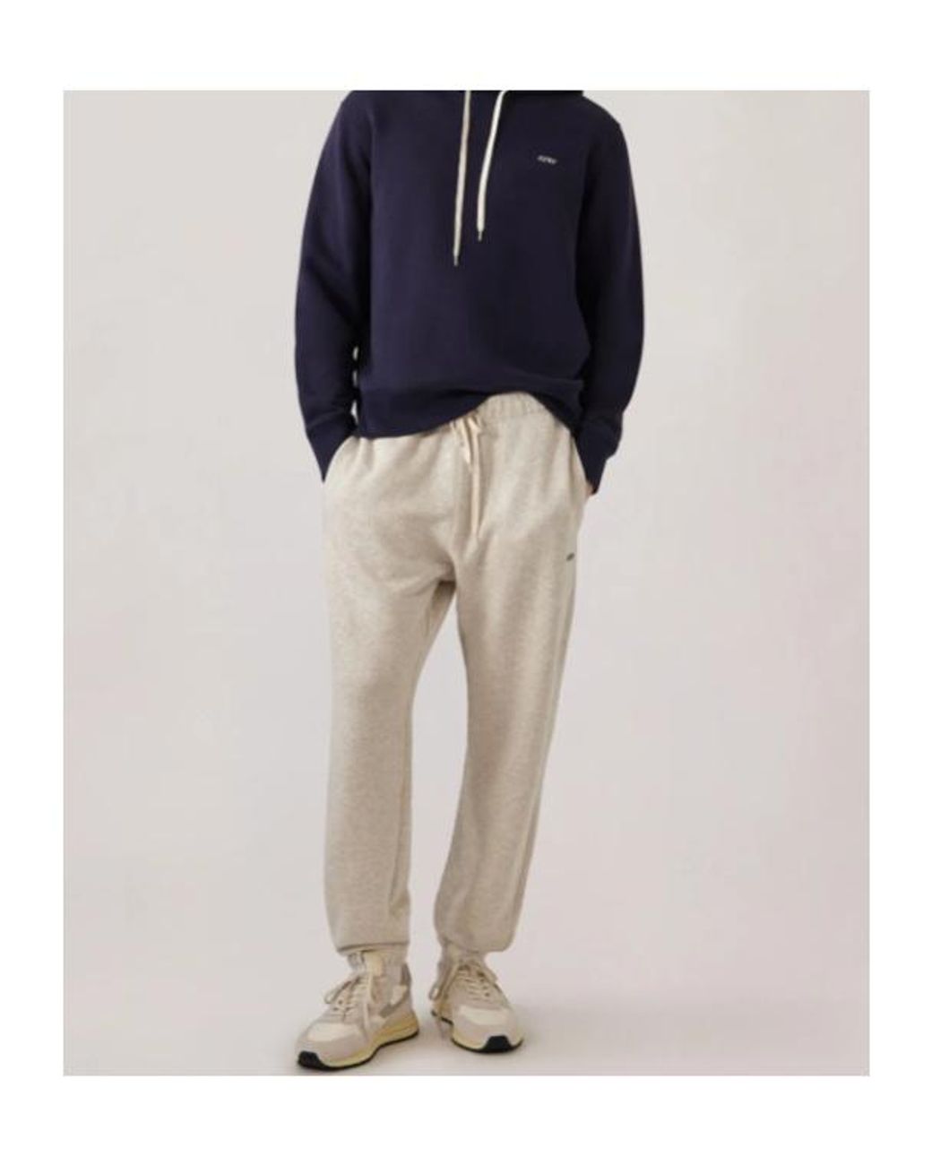 Autry Gray Drawstring Joggers