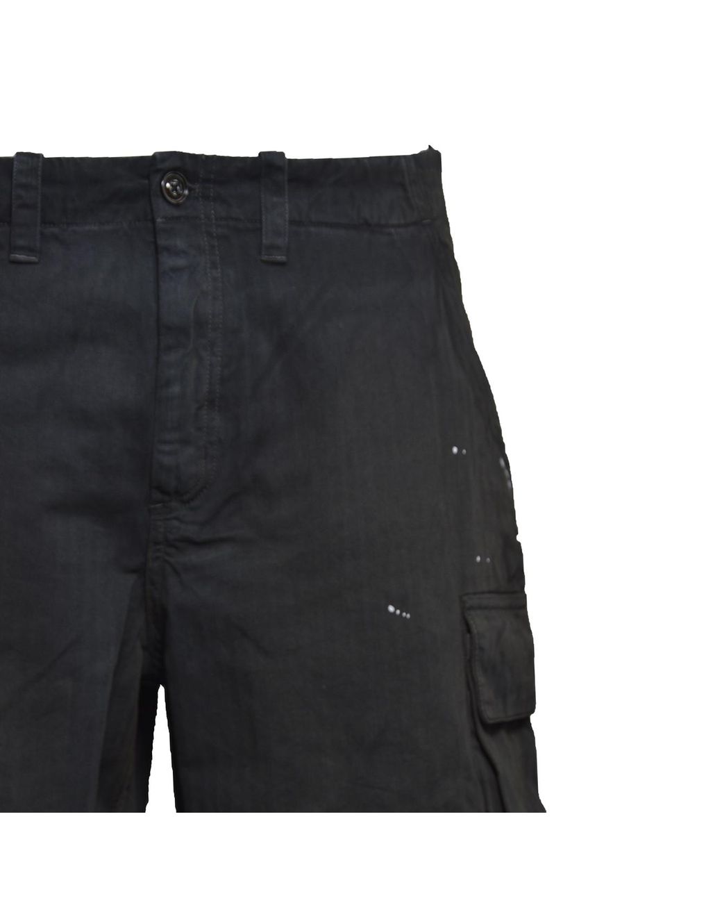 Our Legacy Gray Mount Cargo Knee-Length Shorts for men