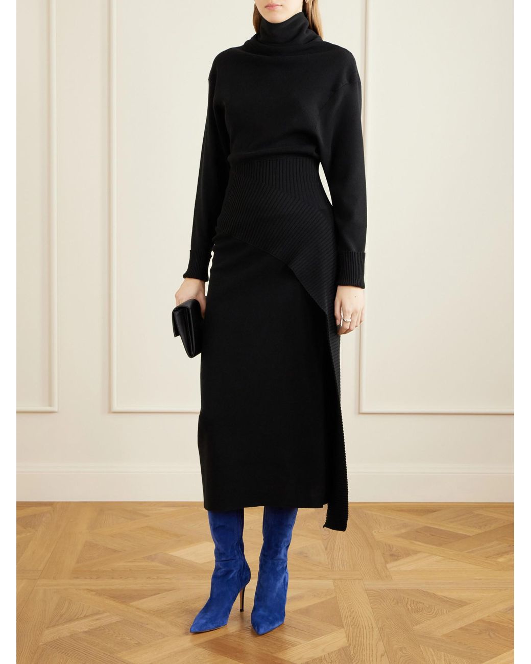 Gianvito Rossi Blue Levy Suede Boots