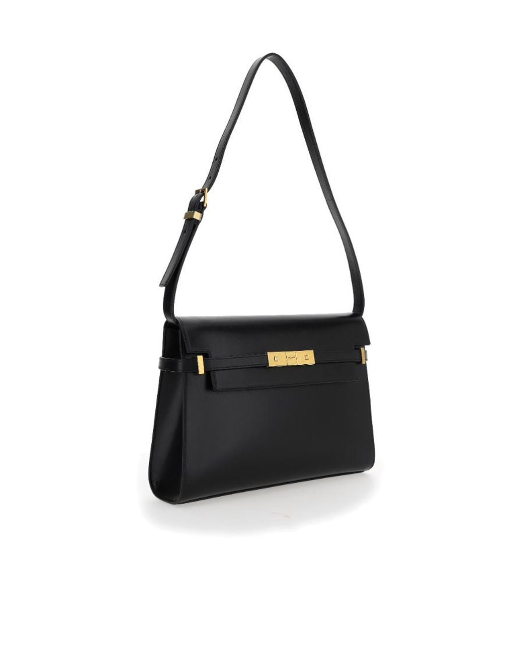 Saint Laurent Black Manhattan Shoulder Bag