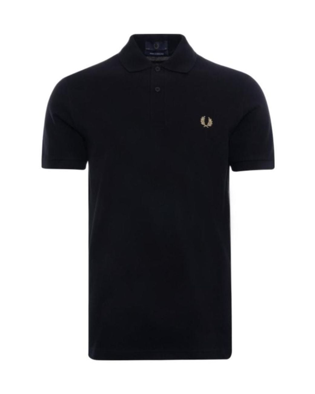 Fred Perry Black M3 Piqué Polo Shirt for men