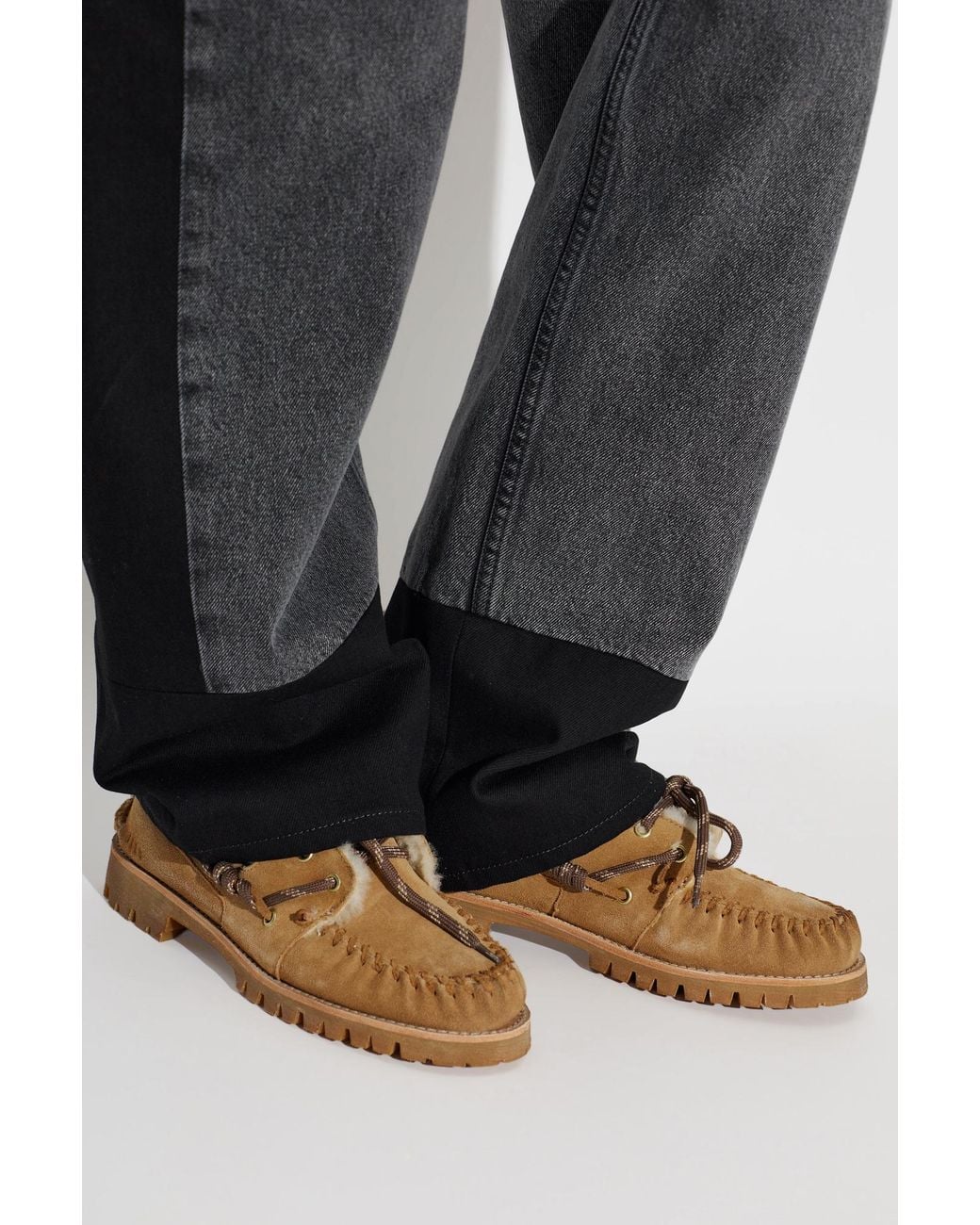 Golden Goose Deluxe Brand Brown Cruise Lace-Up Loafers