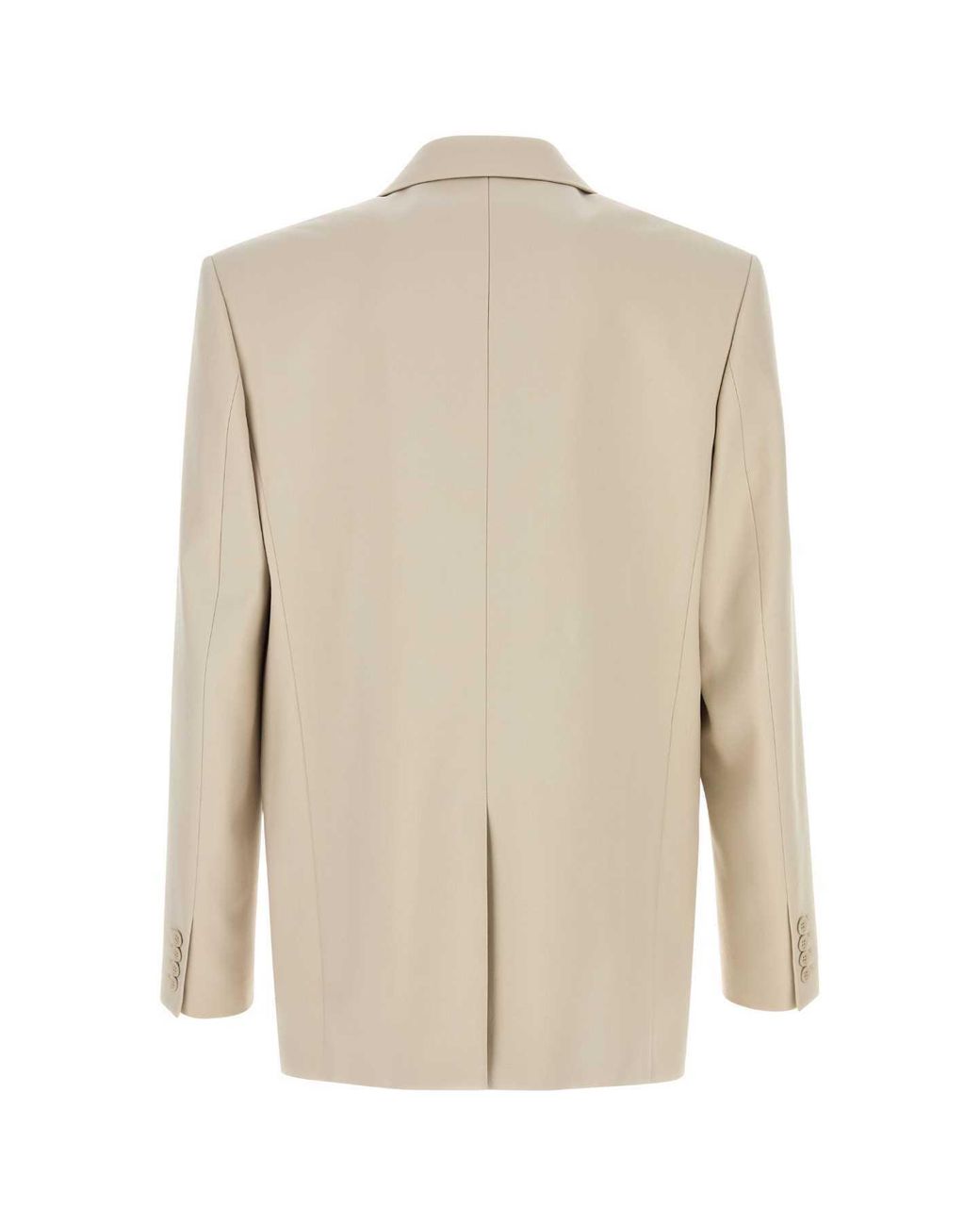 Saint Laurent Natural Yves Single-Breasted Jacket for men