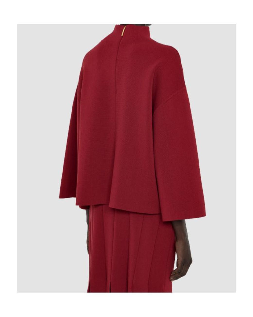 Joseph Red Halterneck Sweatshirt