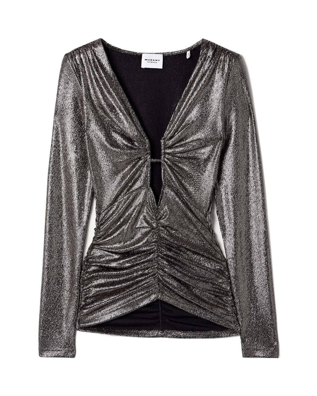 Isabel Marant Black Buffy Top