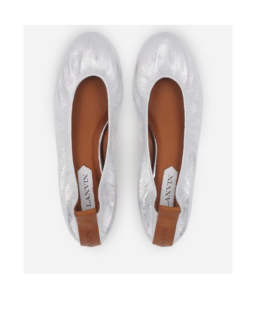 Lanvin White The Ballerina Flat