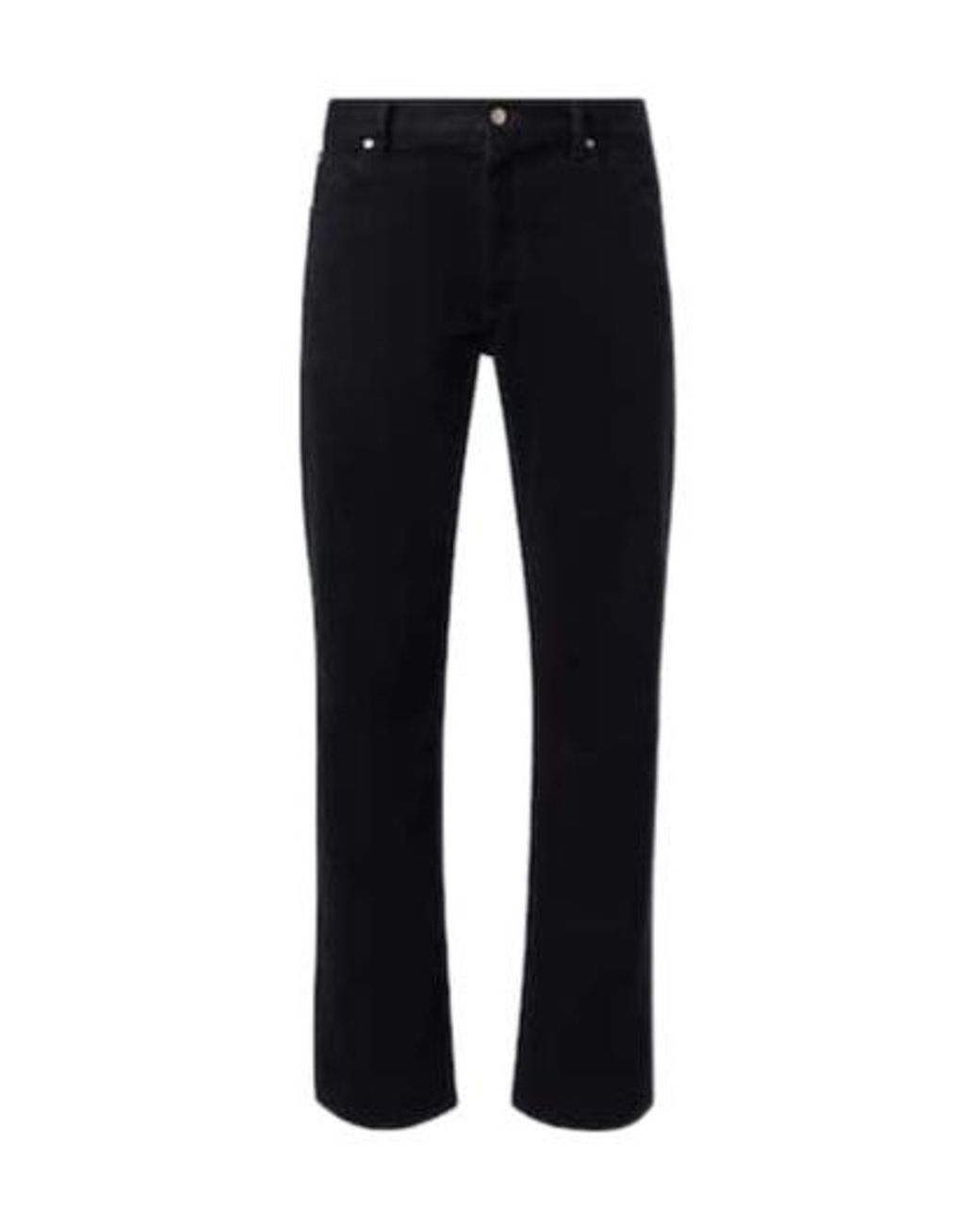 Calvin Klein Black 02 Mid-Rise Straight Jeans for men