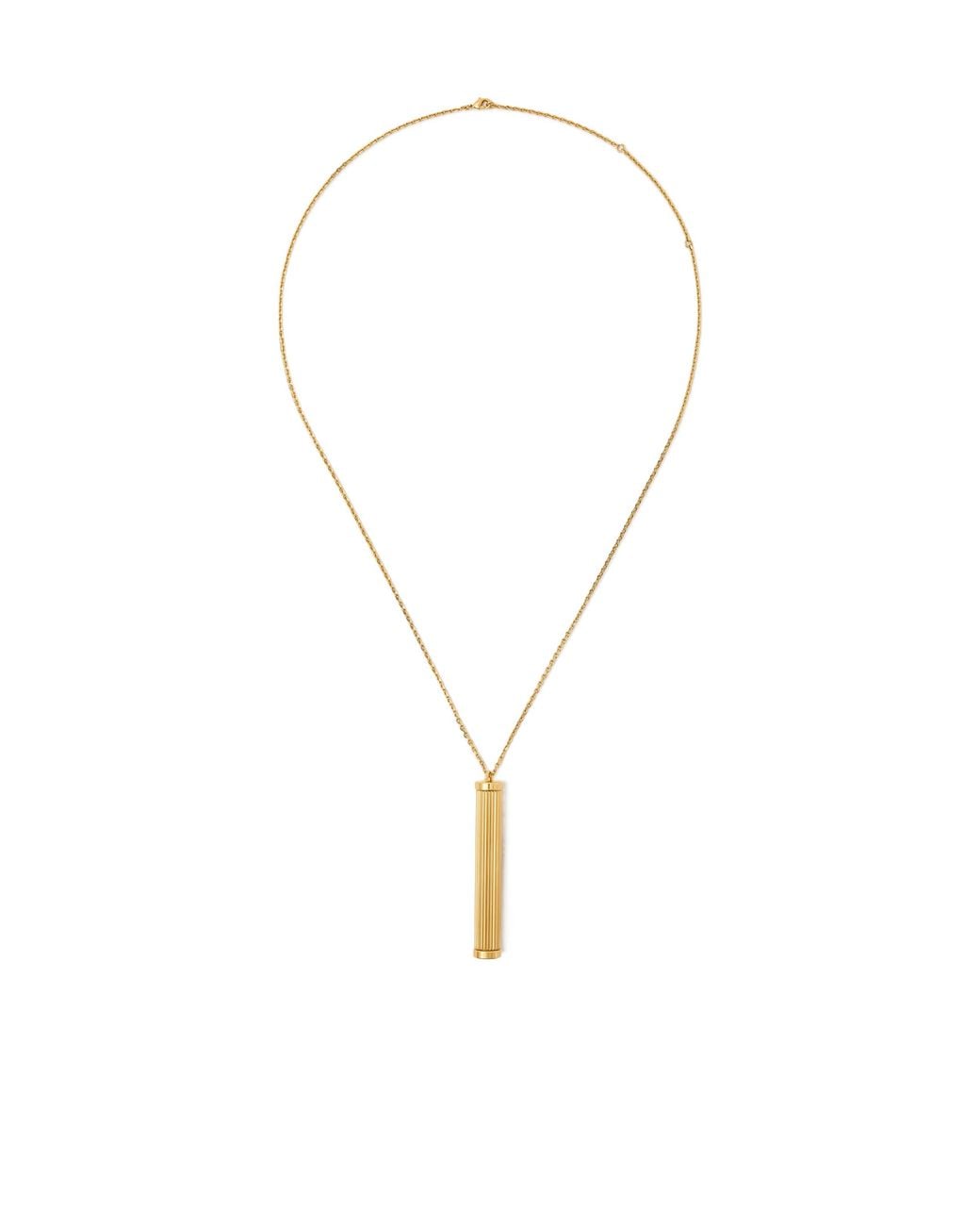 Loro Piana Metallic Pen Necklace
