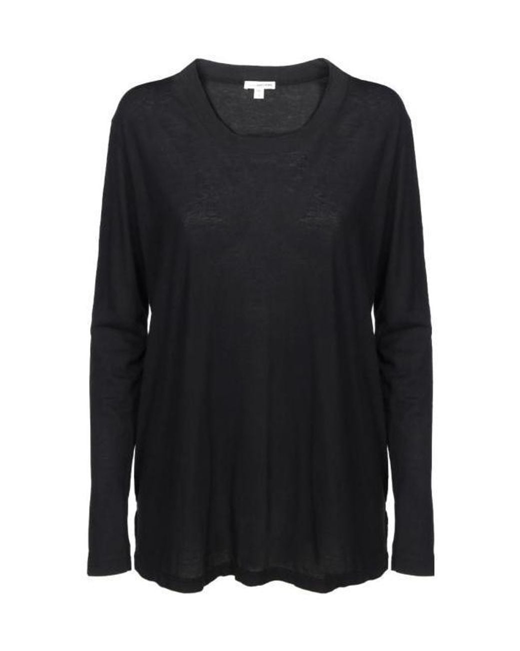 James Perse Black Long Sleeve T-Shirt