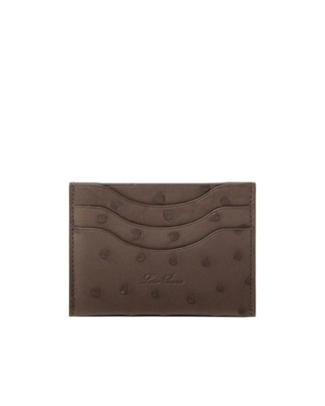 Loro Piana Brown Extra Cardholder for men