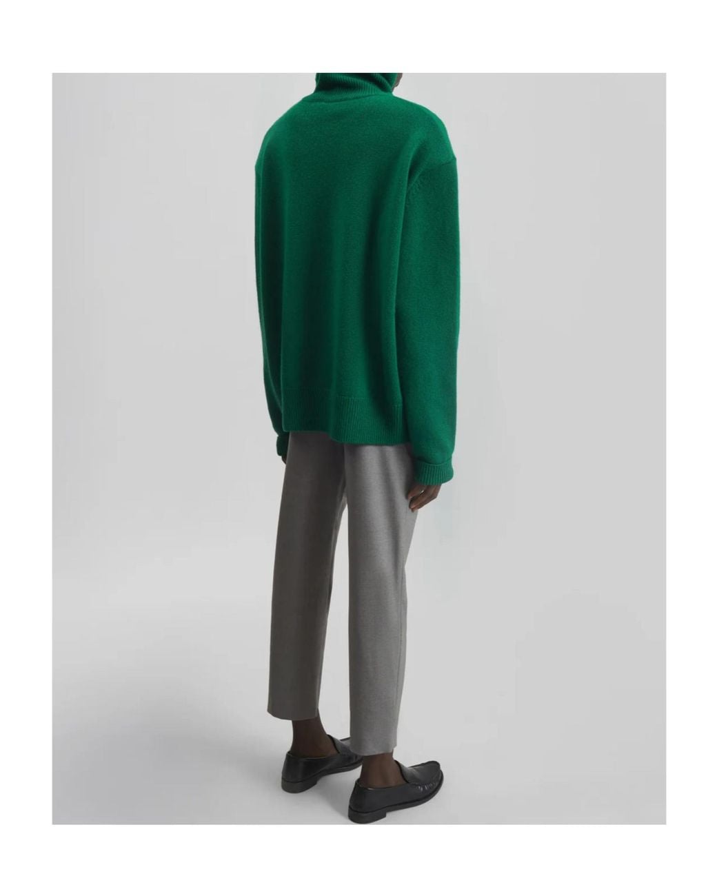 Frankie Shop Green Long-Sleeved Sweater
