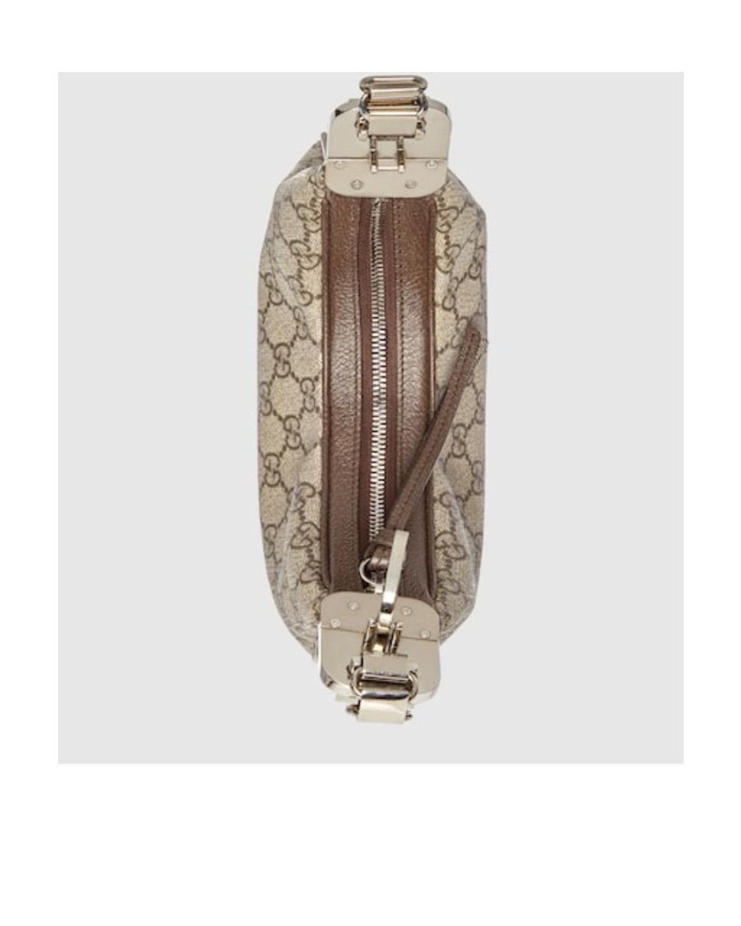 Gucci Metallic Small Attache Shoulder Bag