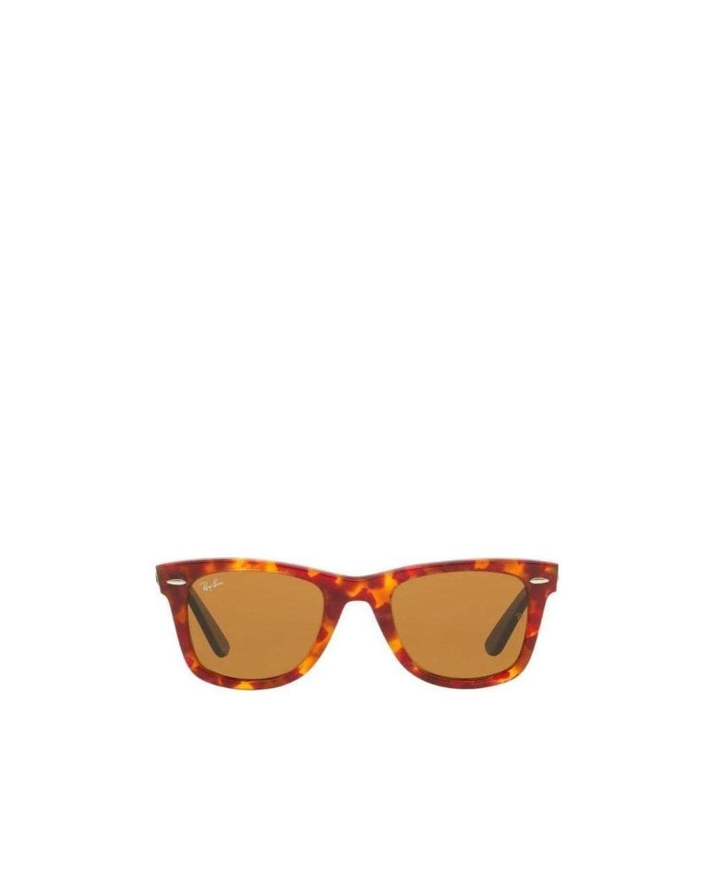 Ray-Ban Orange Logo Sunglasses for men