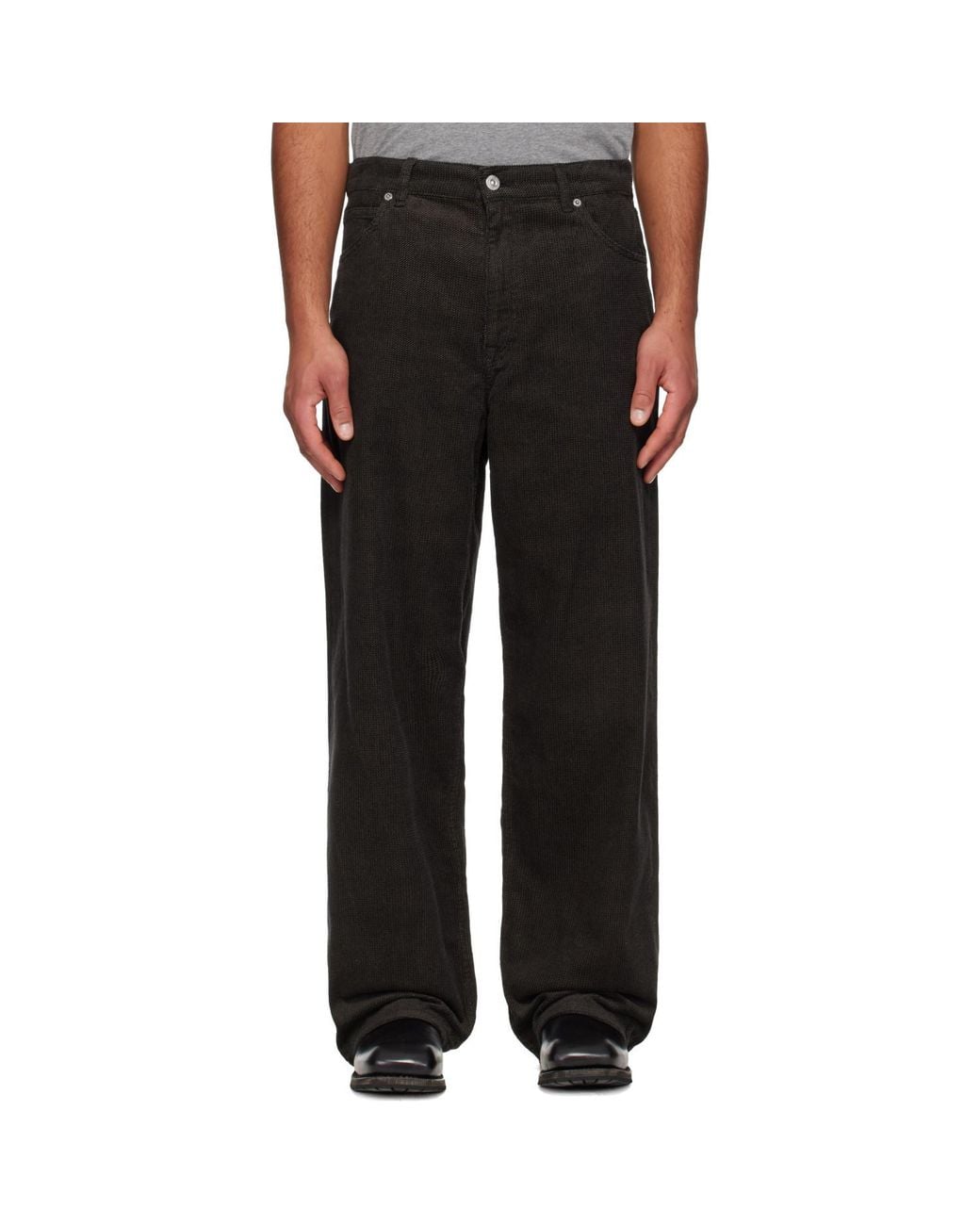 Our Legacy Gray Vast Cut Pants for men