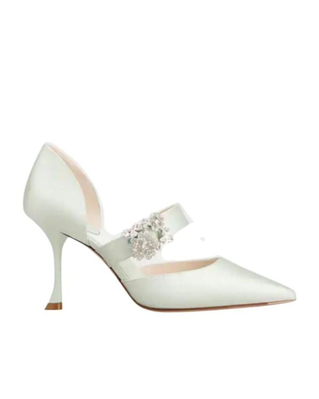 Roger Vivier White Mary Jane Pumps