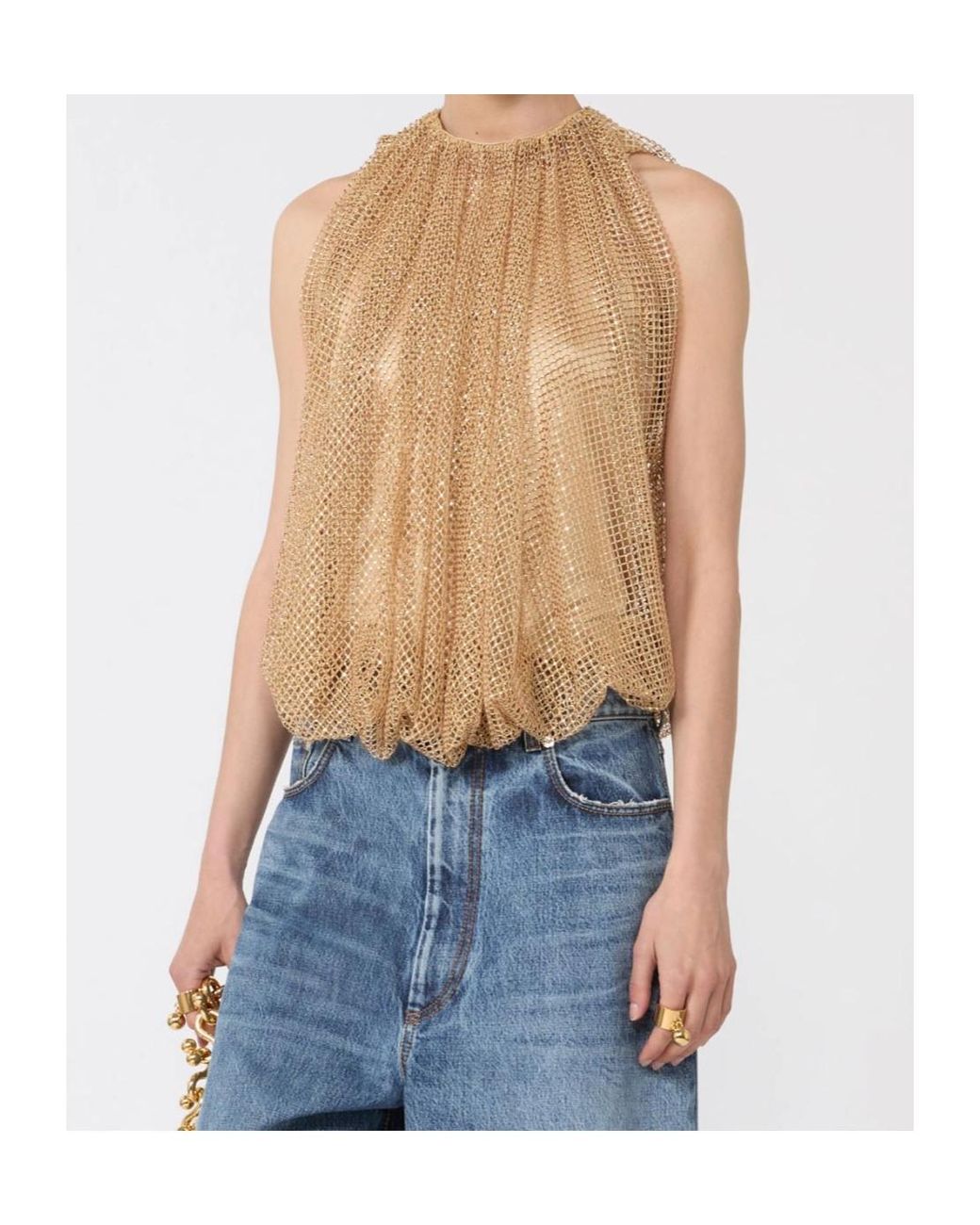 Sportmax Natural Spxnodo Top