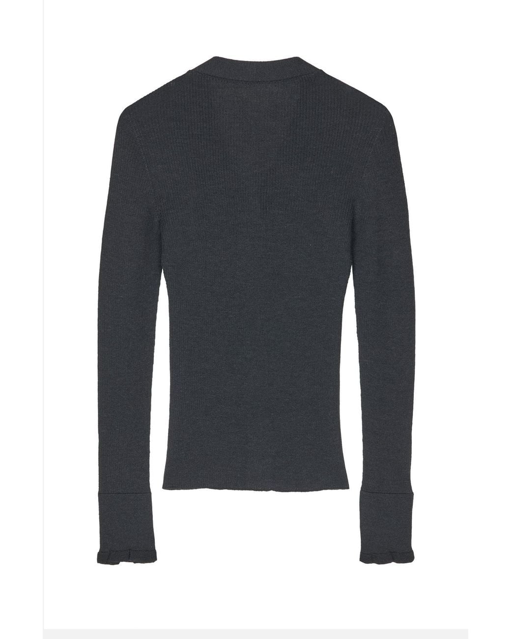CECILIE BAHNSEN Blue Cbfolke V-Neck Knitted Cardigan