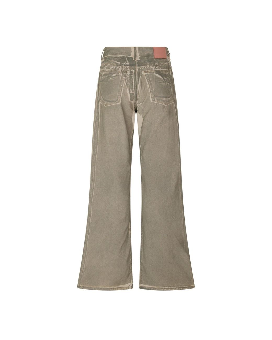 Acne Gray Wide Leg Jeans