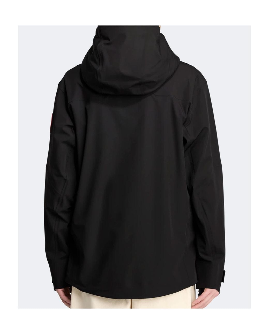 Canada Goose Black Rupert Rain Jacket for men