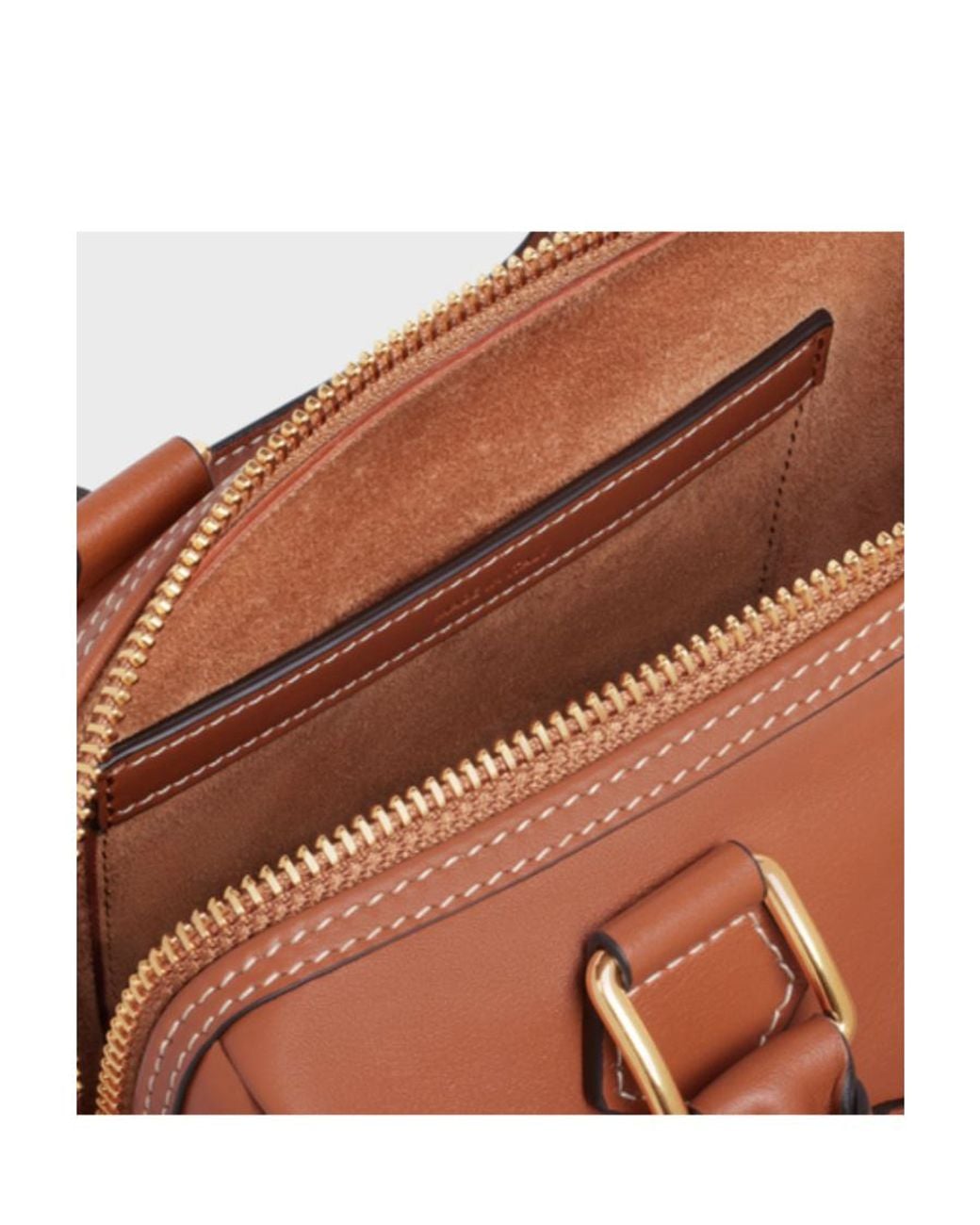 Céline Brown Small Boston