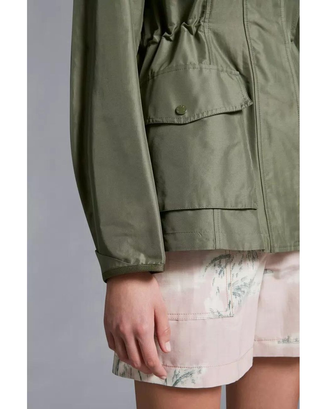 Moncler Green Ilo Field Jacket