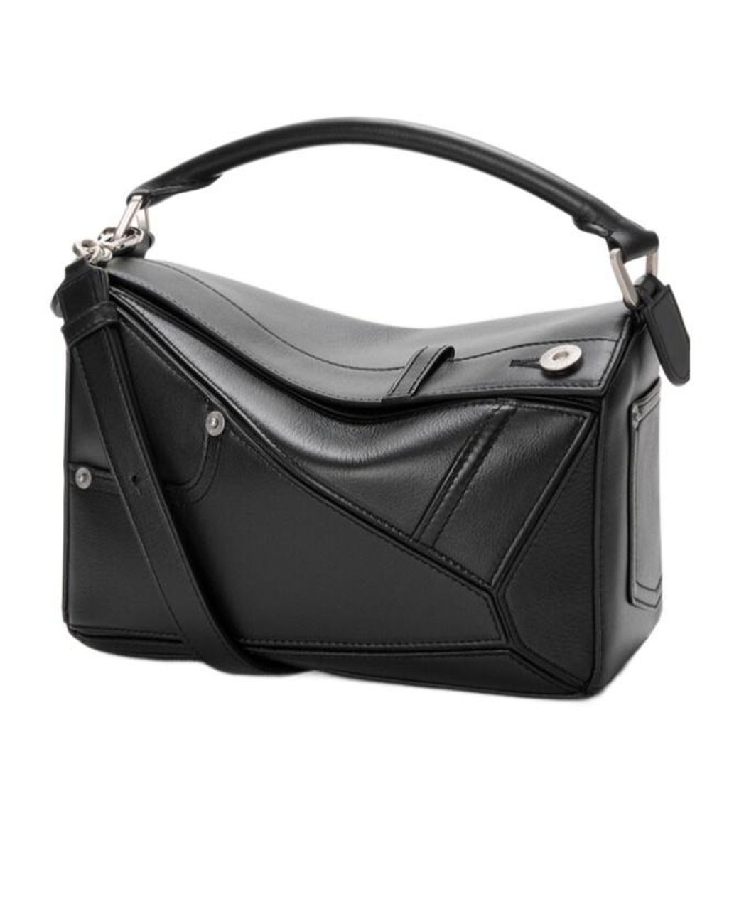 Loewe Black Small Puzzle Bag