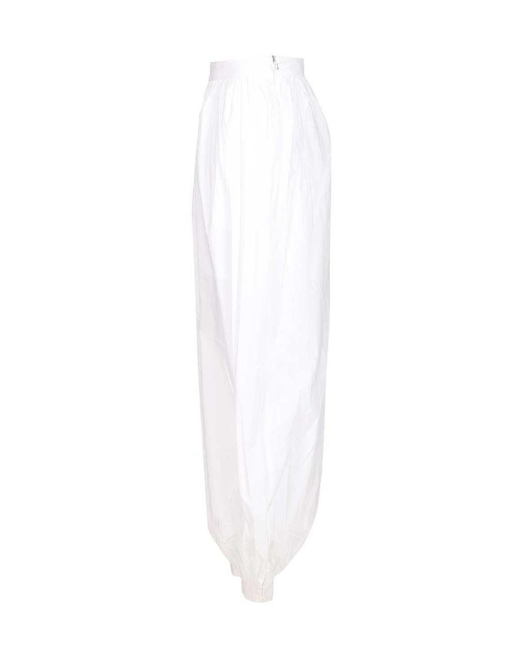 ROTATE BIRGER CHRISTENSEN White Balloon Trousers