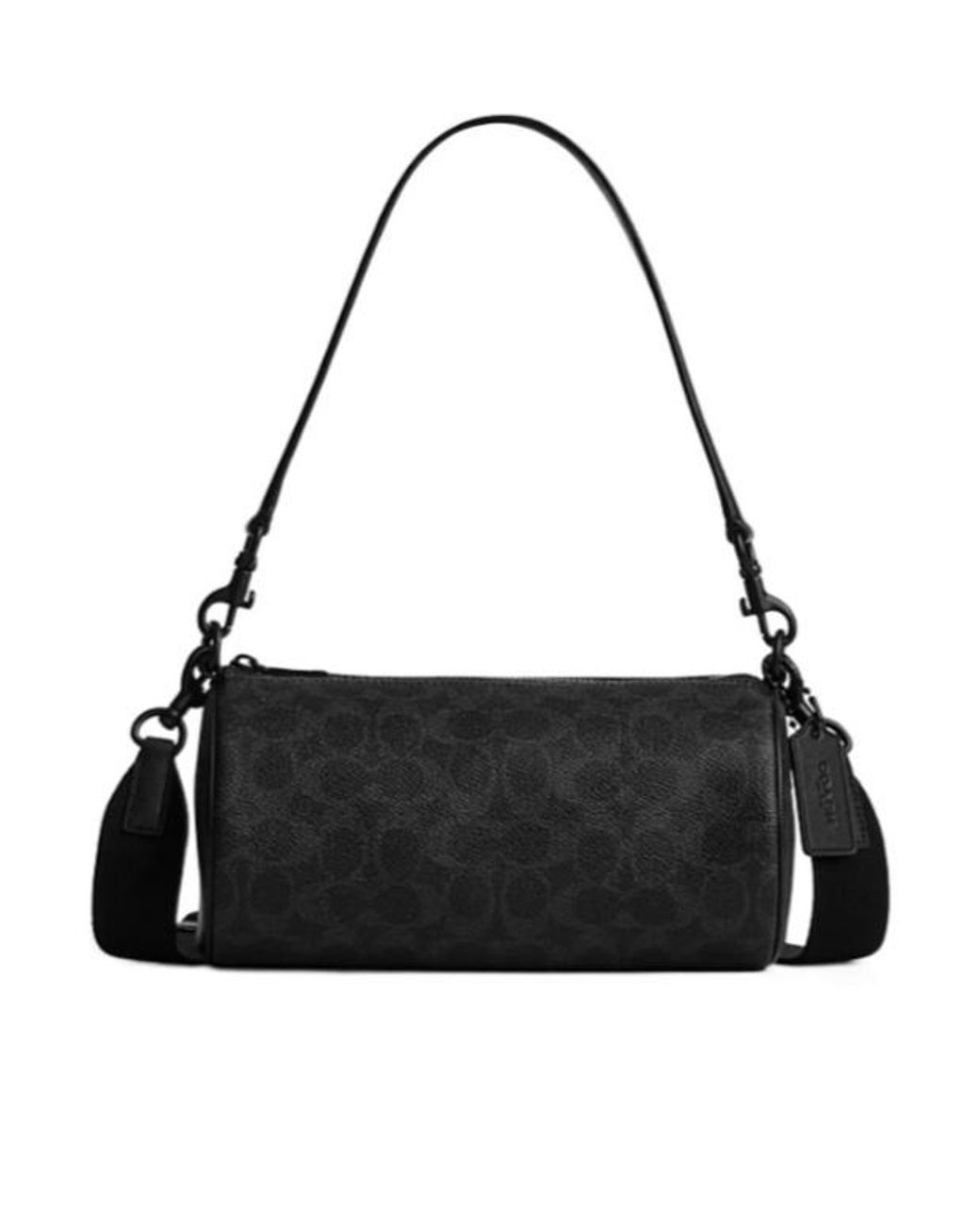 COACH Black Andre Barrel Bag 24 for men