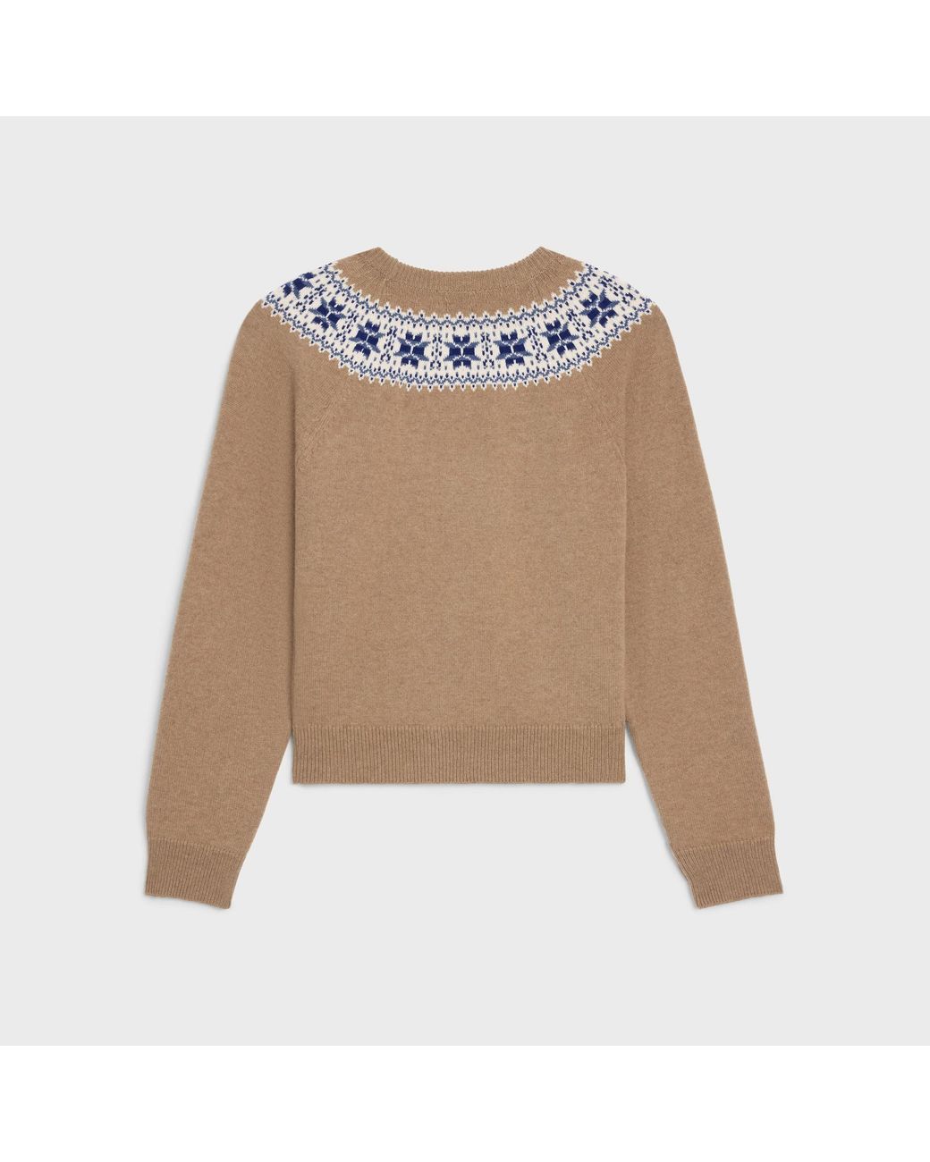 Céline Natural Crew Neck Sweater