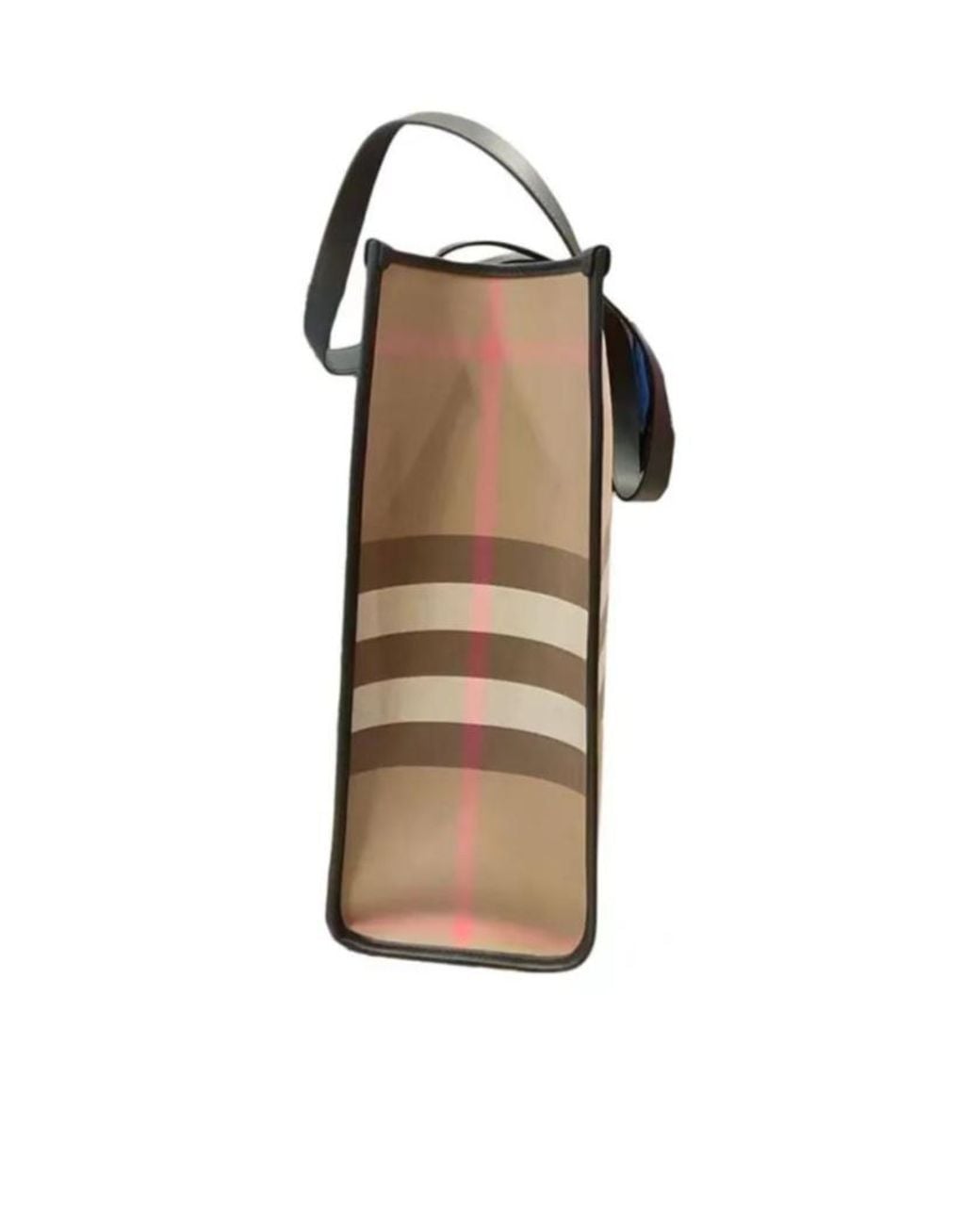 Burberry Green Medium Check Tote