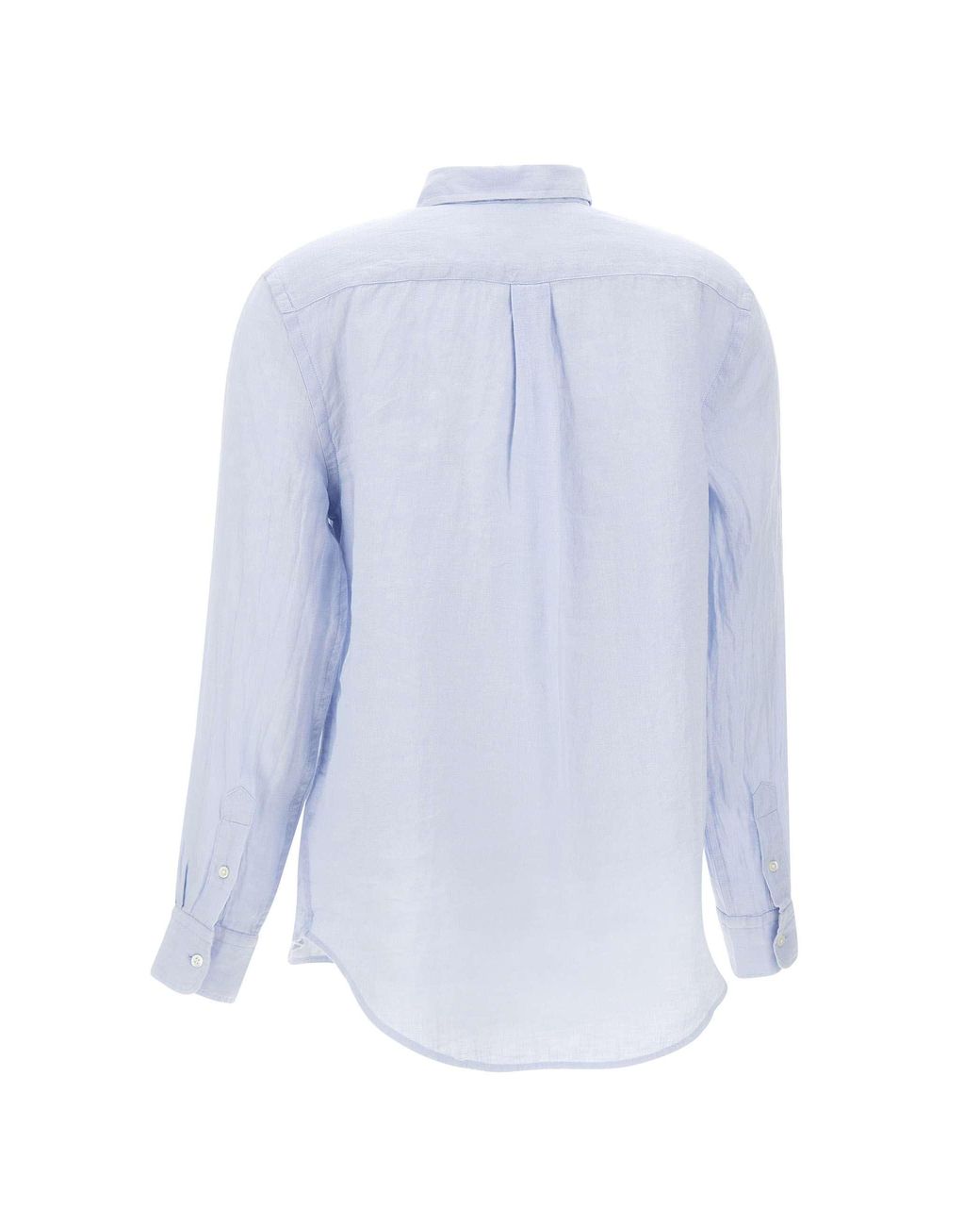 Polo Ralph Lauren Blue Classic Linen Shirt