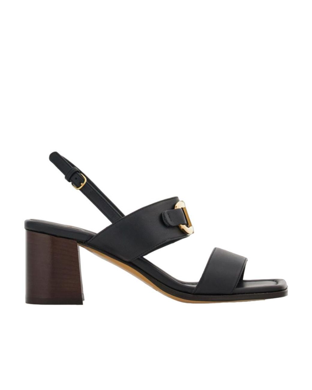 Ferragamo Metallic Ferragamo Gancini Ornament Sandals