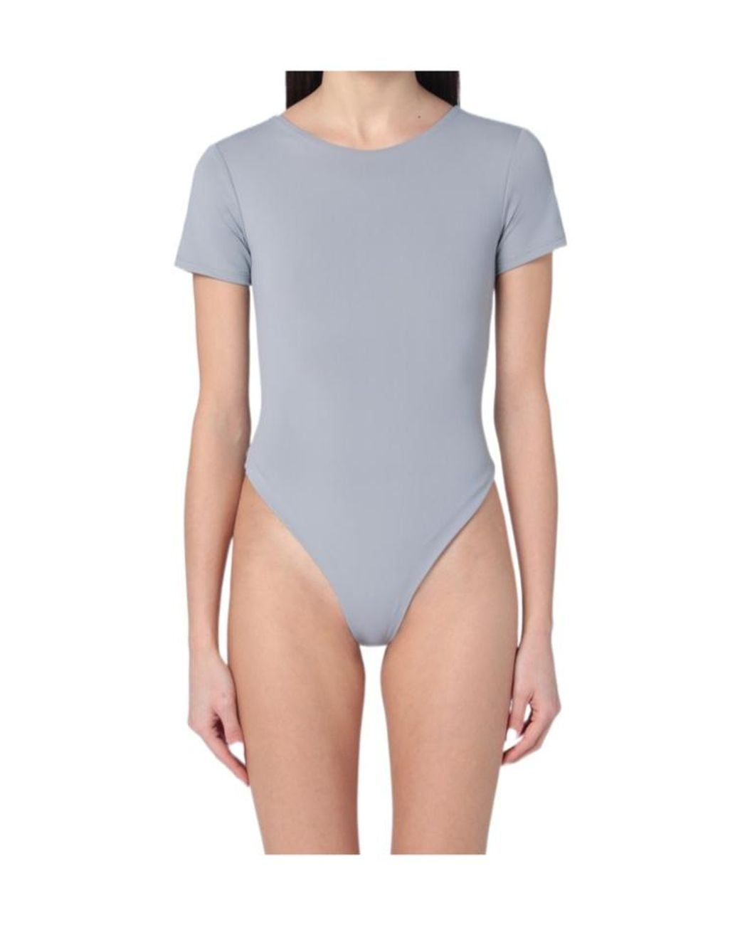 Entire studios Blue High-Cut Bodysuit