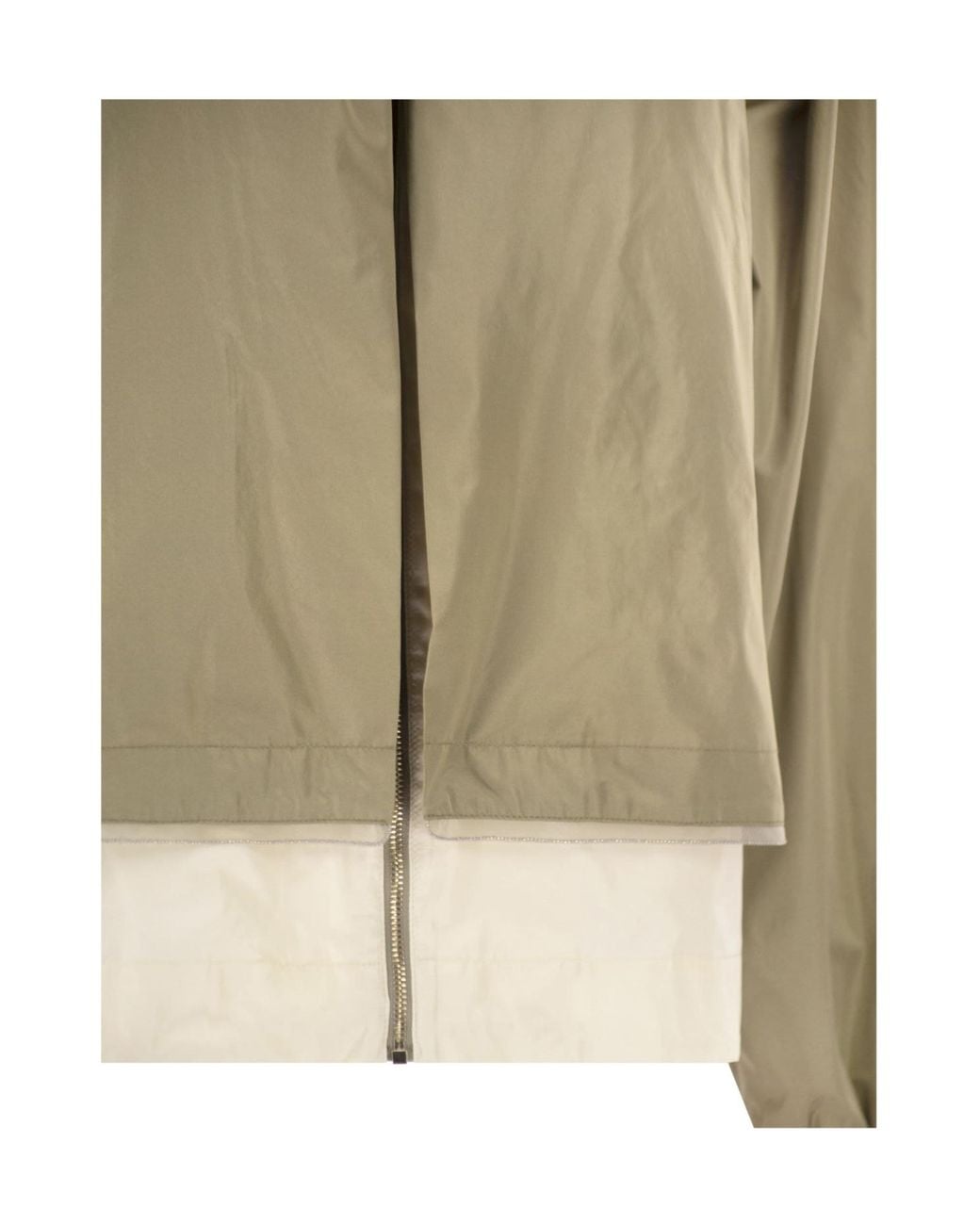 Fabiana Filippi Green Layered Panel Jacket