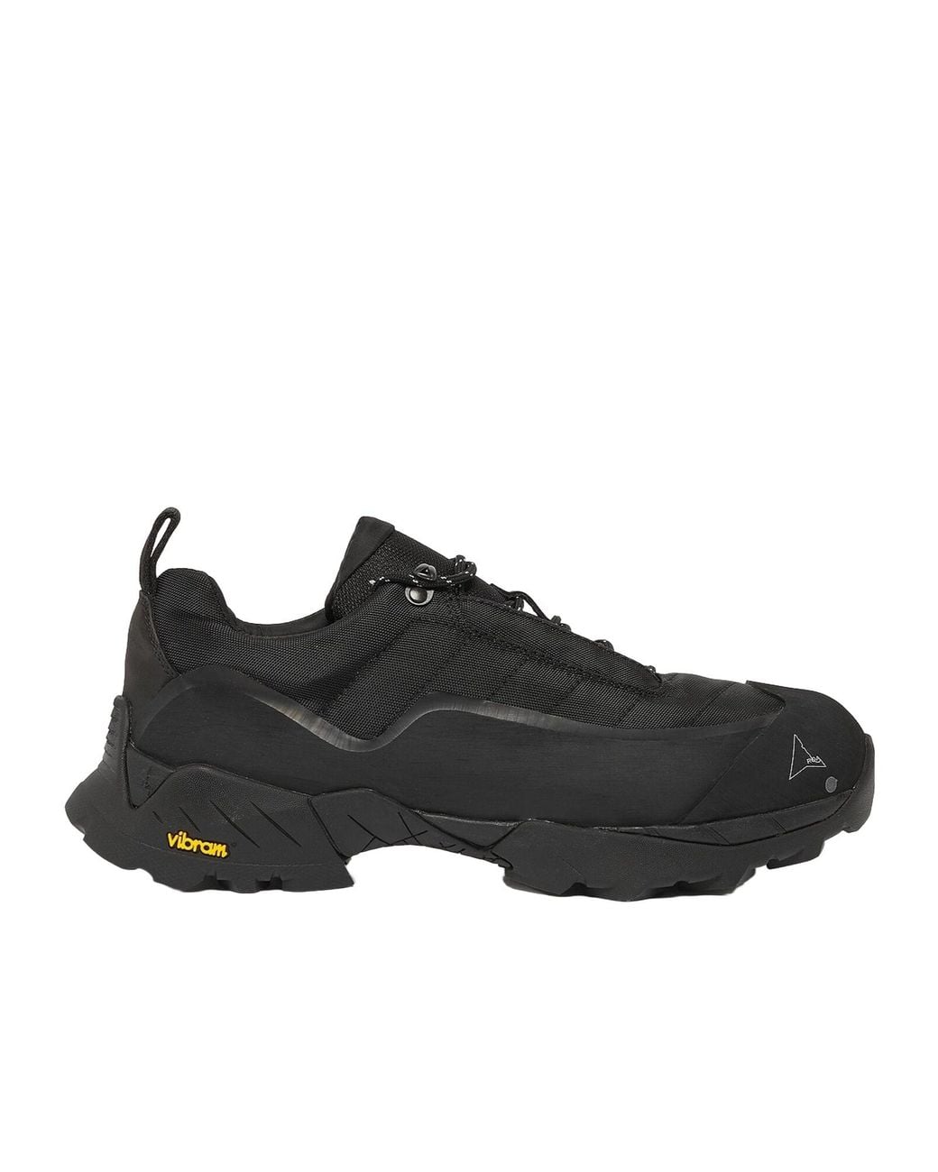 Roa Black Khatarina Quilted Low-Top Sneakers
