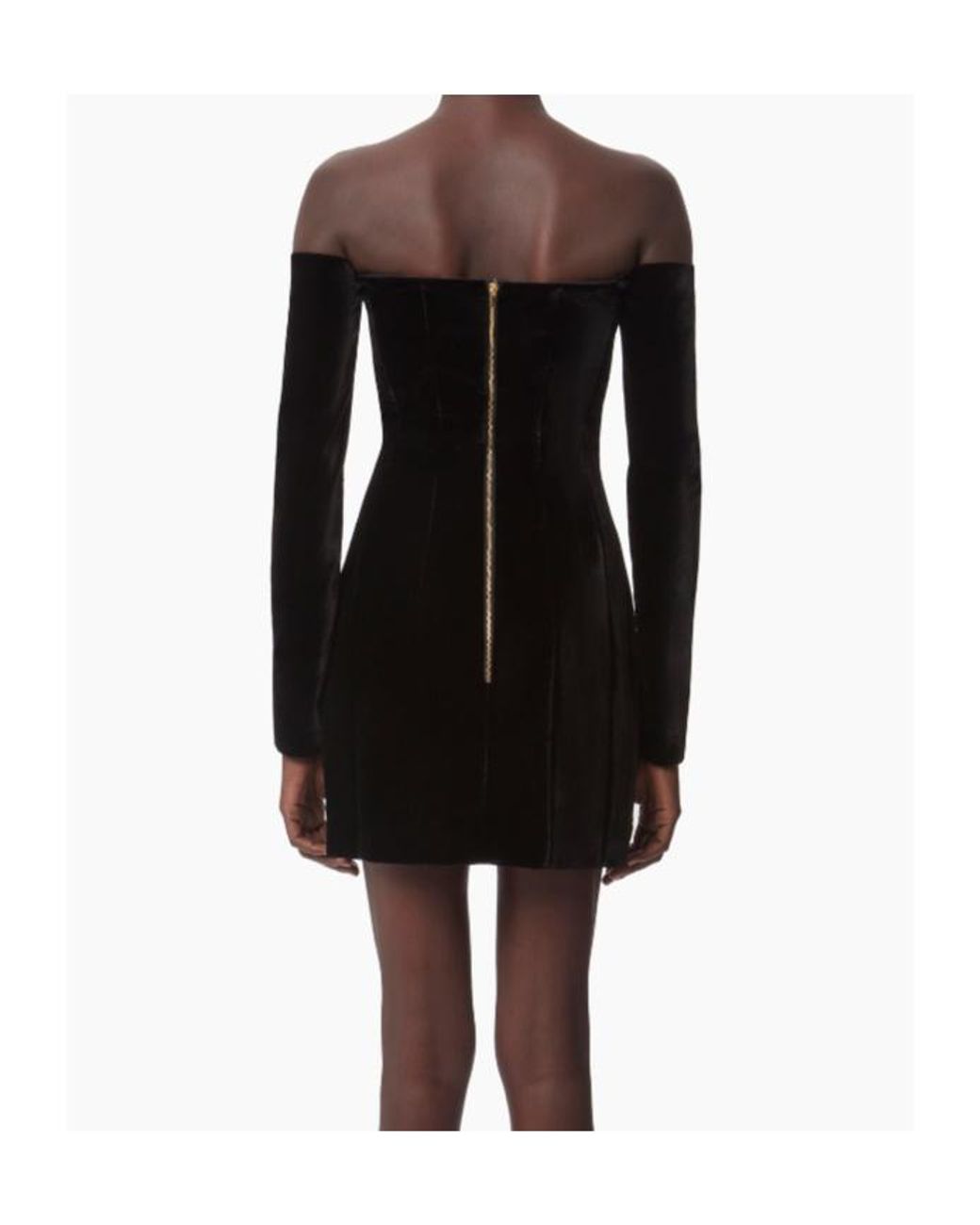 Nina Ricci Black Mini Corset Dress